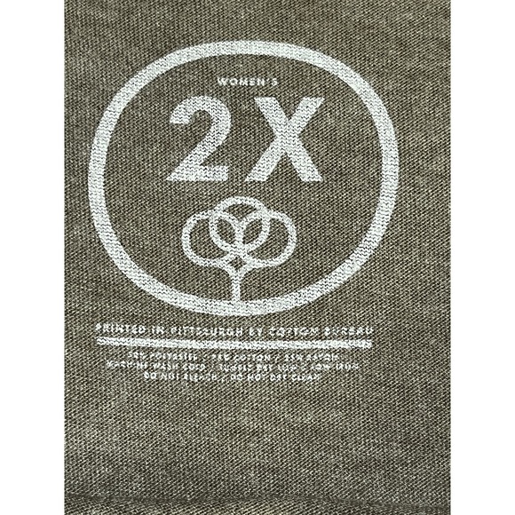 Space Force Cadet Army Green T-Shirt Fits Like Womens Large New Without Tags - Picture 4 of 4